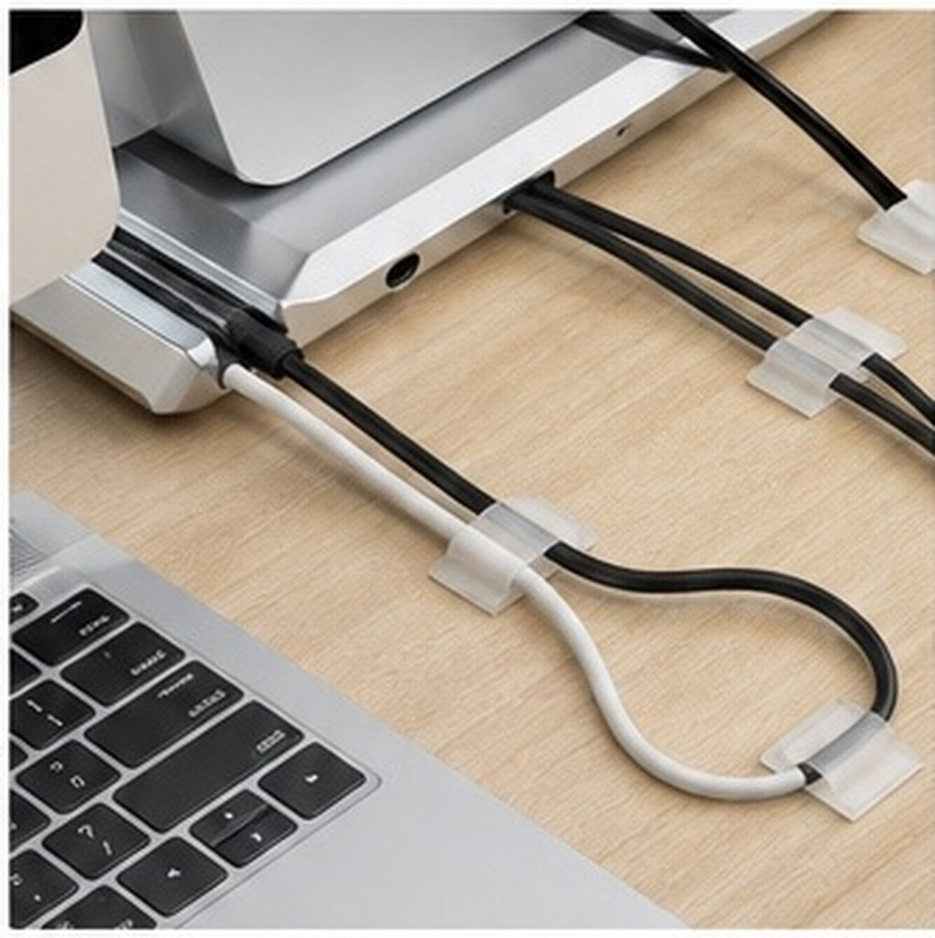 Outdoor Use Power Strip - 100Pcs Wiring Clip Self Adhesive Cable
