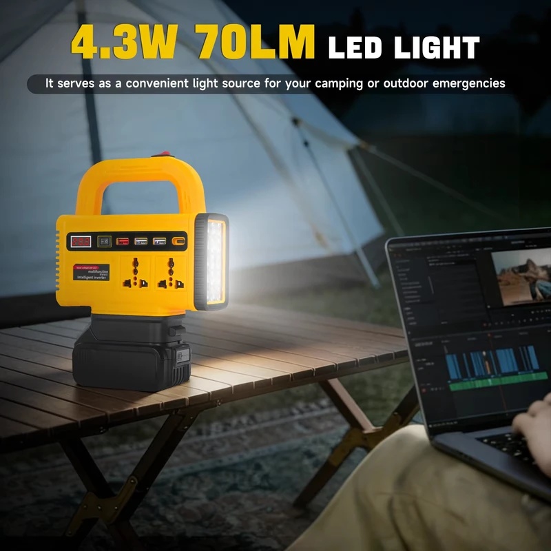 150W Power Inverter DC18V to A - Outdoor Power Adapter Usb C ulasan dan harga