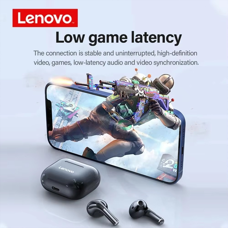 Lenovo LP40 PRO in Ear Bluetoo - Outdoor Power Adapter Usb C ulasan dan harga
