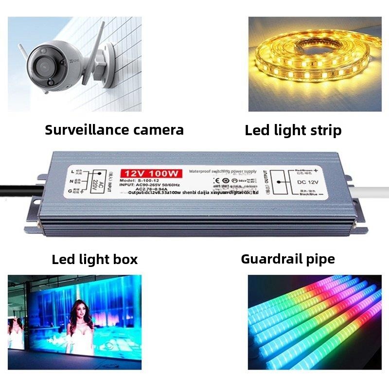 Waterproof LED Power Supply IP - Outdoor Use Power Strip ulasan dan harga