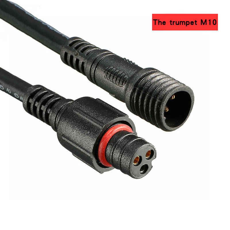 M10 Waterproof Connector 2Pin  - Outdoor Power Strip Weatherproof ulasan dan harga
