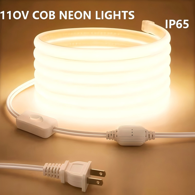 High-Lumen Cob Led Strip Light - Outdoor Power Strip Weatherproof ulasan dan harga