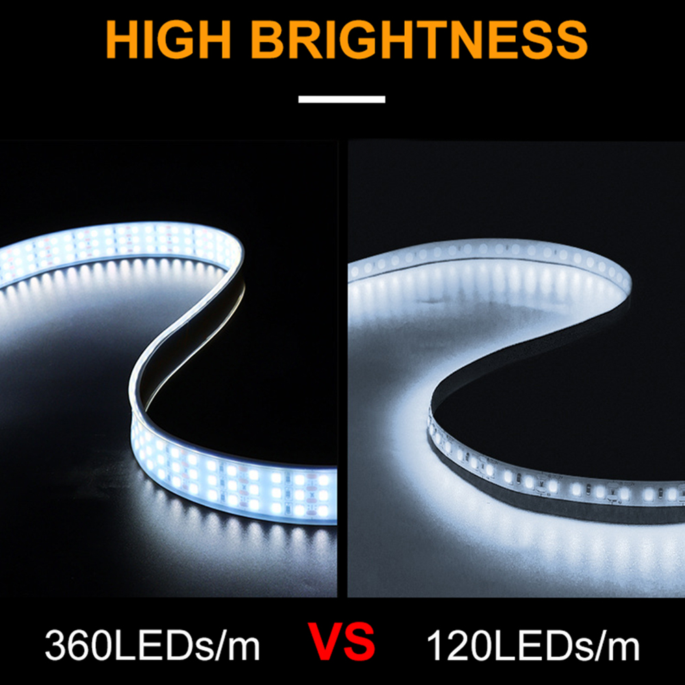 5m High Brightness SMD2835 Thr - Outdoor Power Strip Weatherproof ulasan dan harga